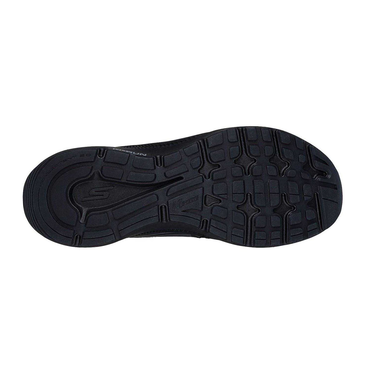 Black-Grey - Side - Skechers Mens Run Consistent 2.0 Shoes