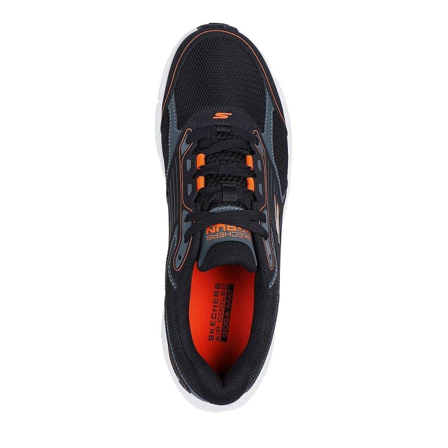 Black-Orange - Lifestyle - Skechers Mens Run Consistent 2.0 Shoes