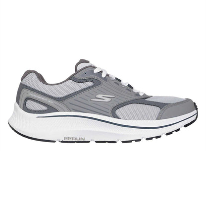 Grey-White - Front - Skechers Mens Run Consistent 2.0 Shoes