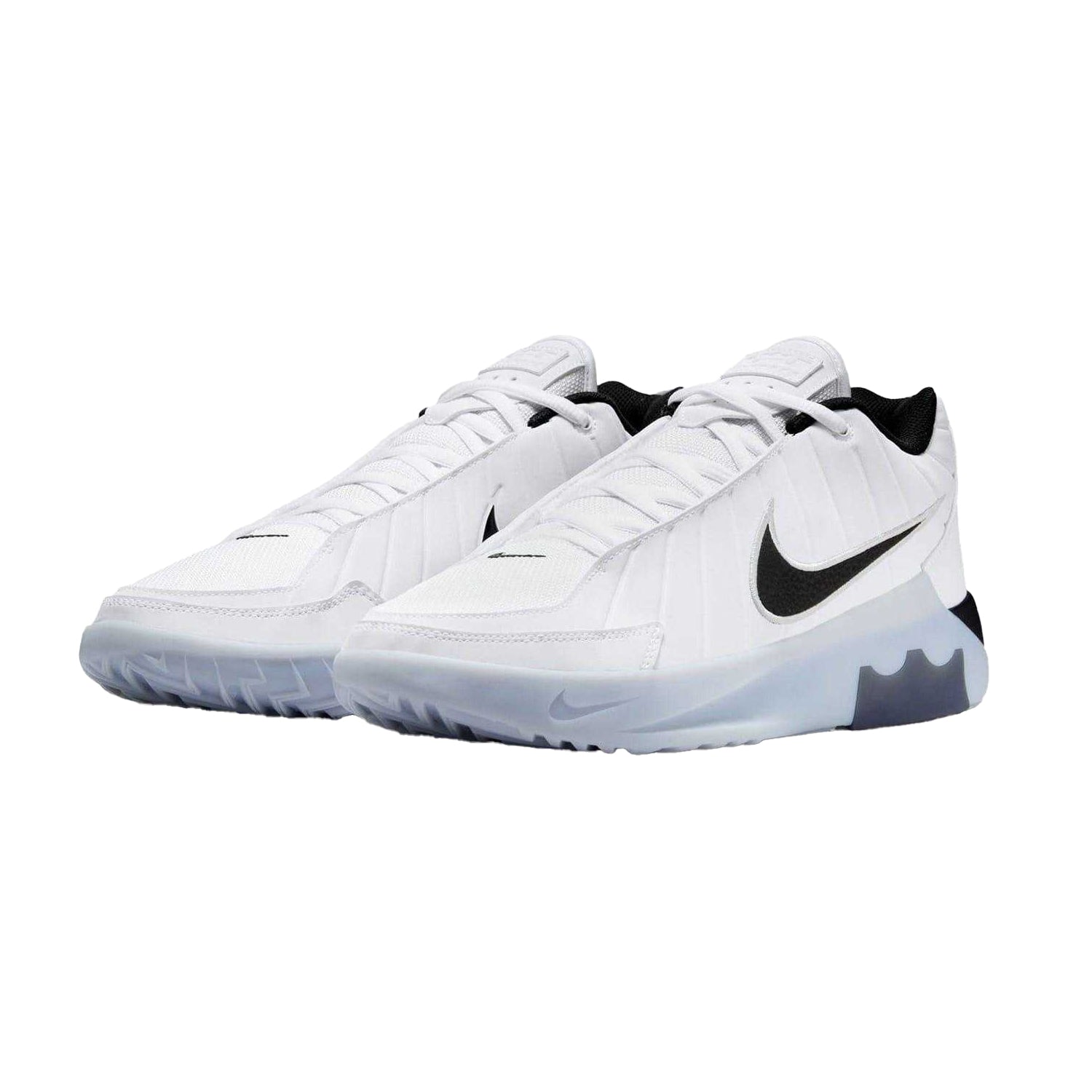 White-Black - Pack Shot - Nike Mens Witness 9 Trainers