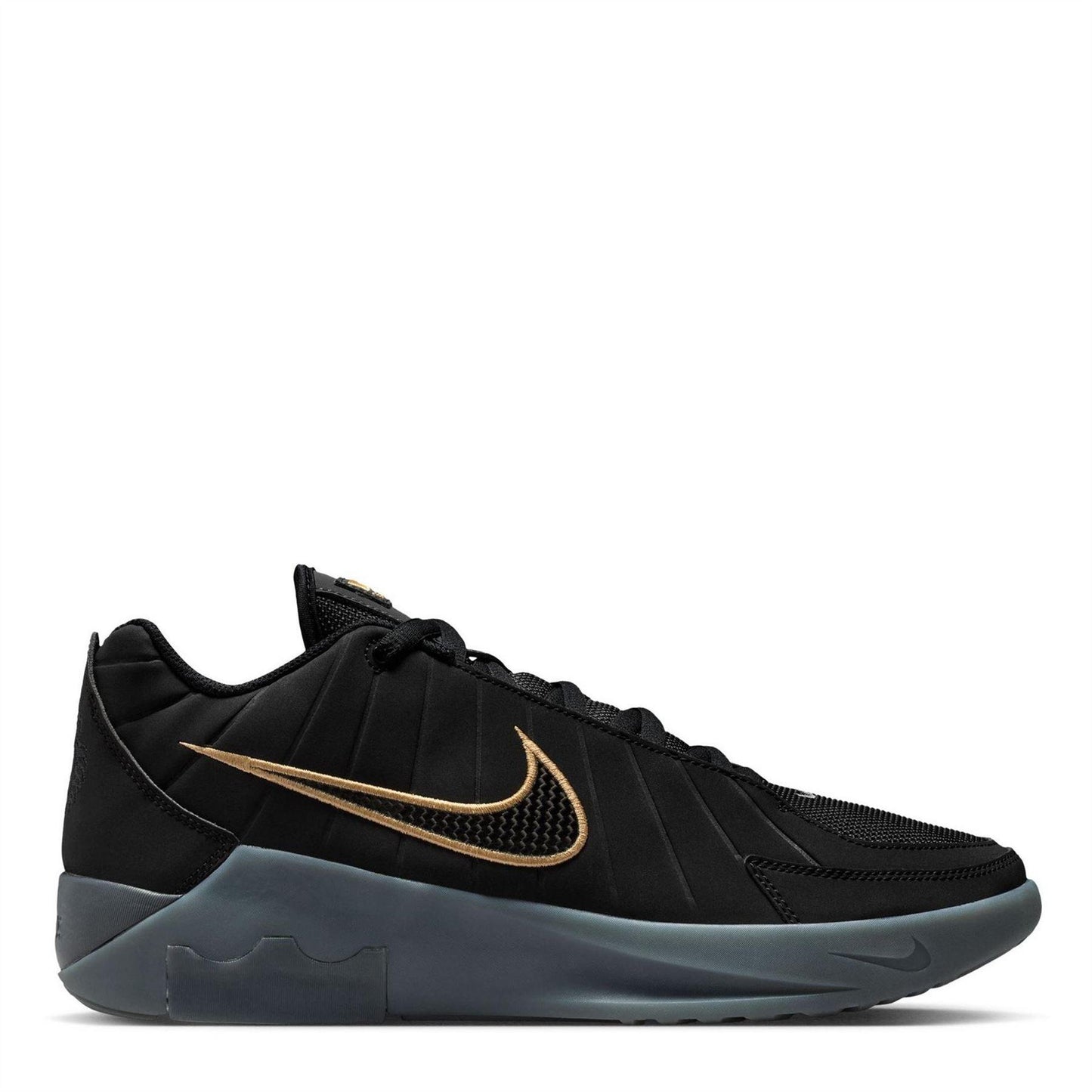 Black-Dark Grey - Front - Nike Mens Witness 9 Trainers