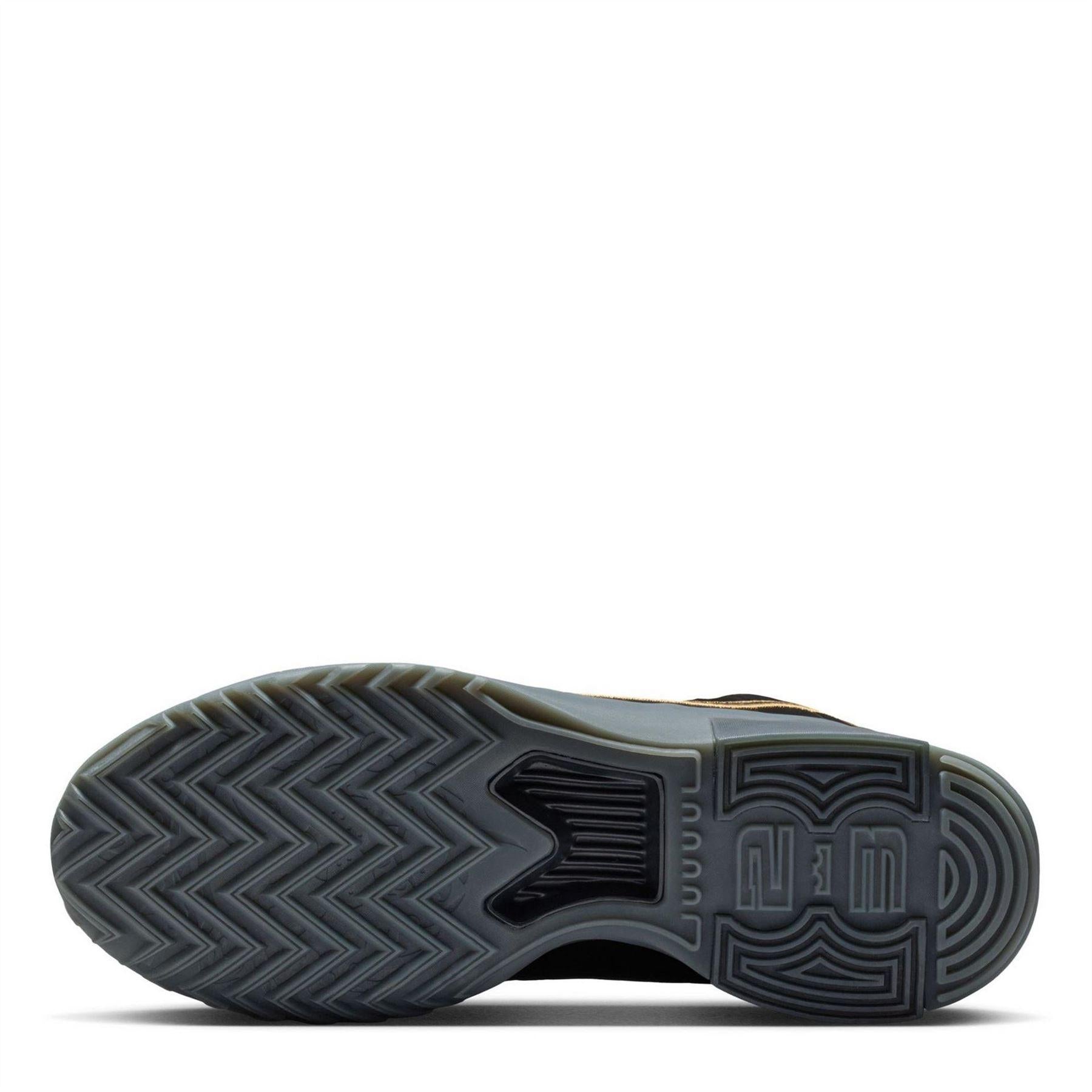 Black-Dark Grey - Side - Nike Mens Witness 9 Trainers