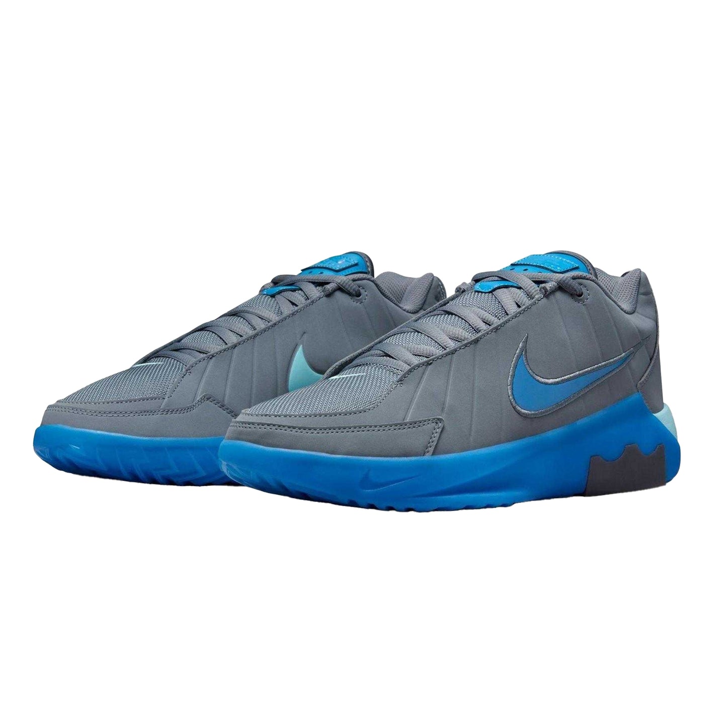 Grey-Blue - Pack Shot - Nike Mens Witness 9 Trainers