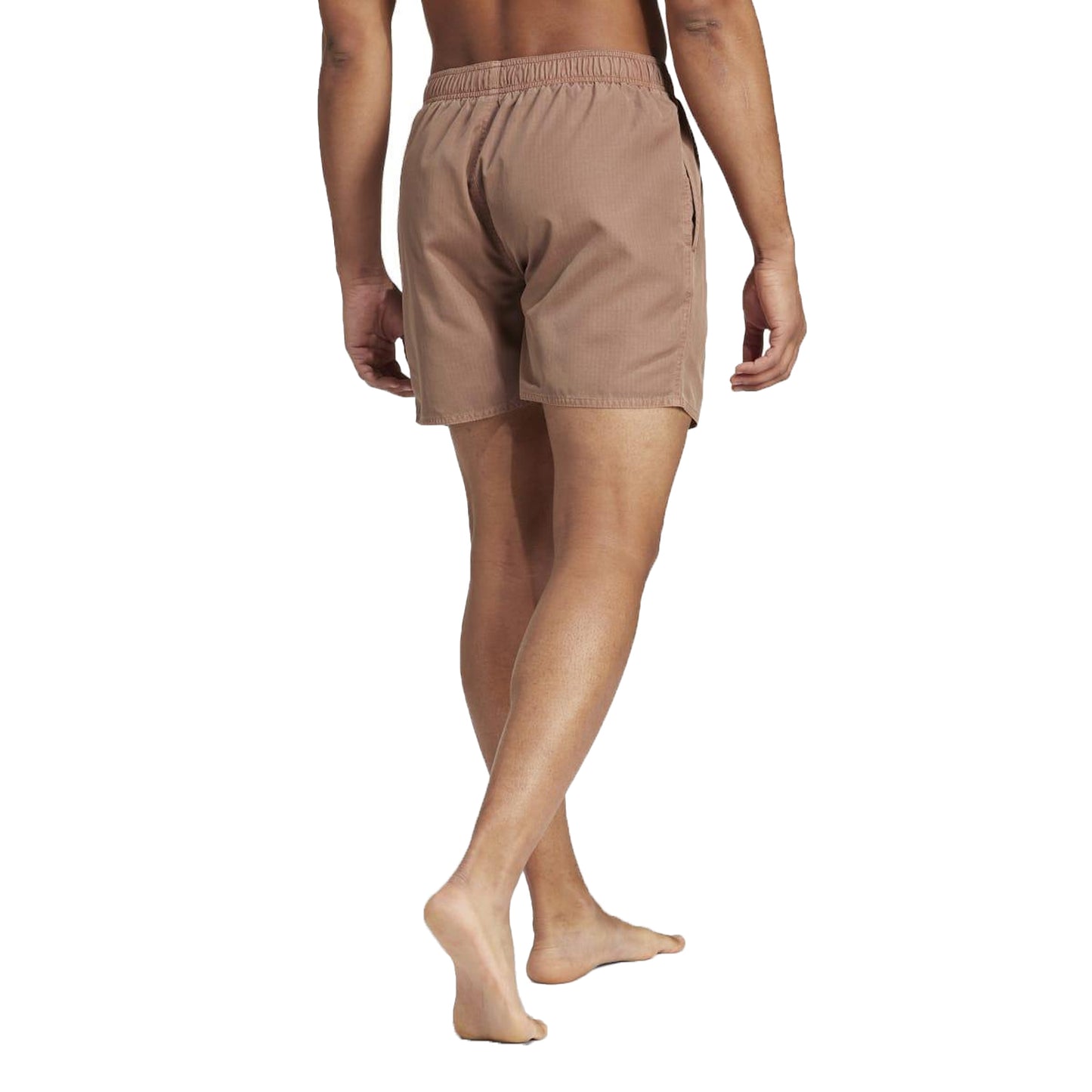Beige - Back - Adidas Mens Cix Washed Swim Shorts