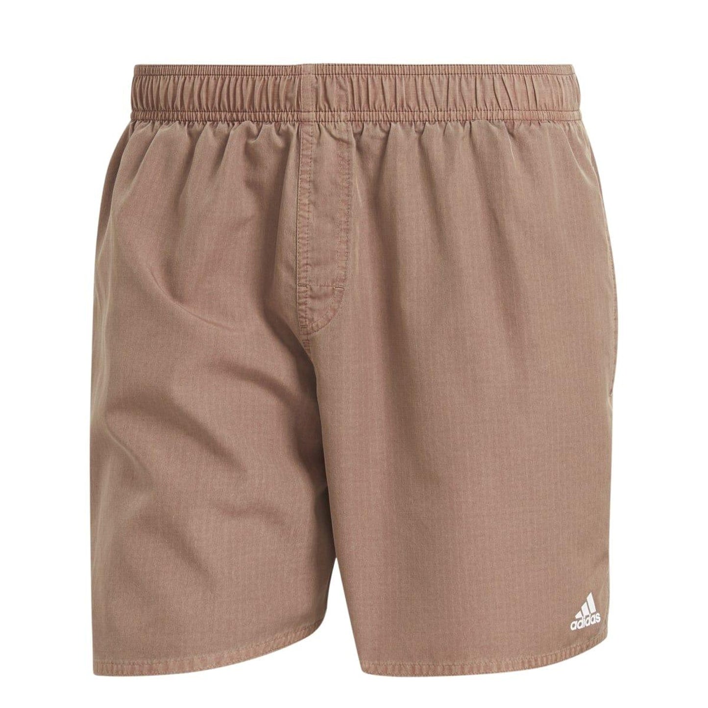 Beige - Front - Adidas Mens Cix Washed Swim Shorts