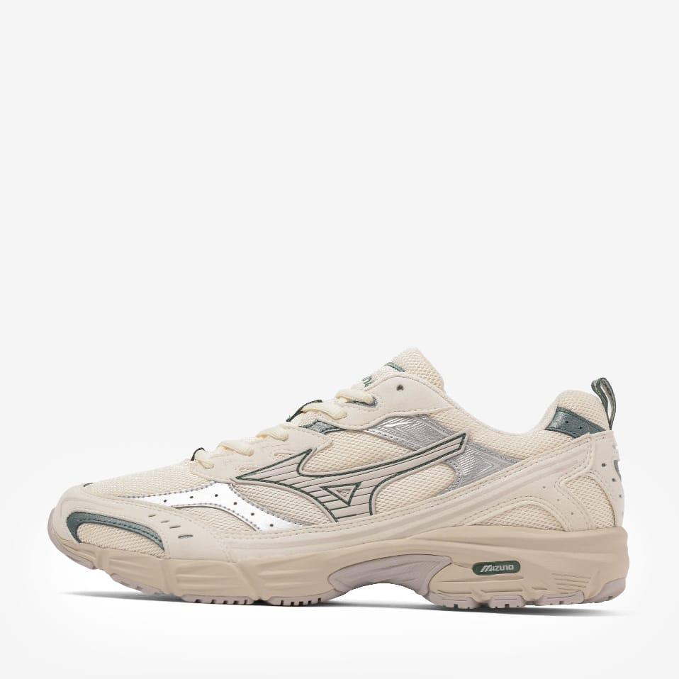 White-Silver - Side - Mizuno Womens-Ladies MXR Casual Trainers