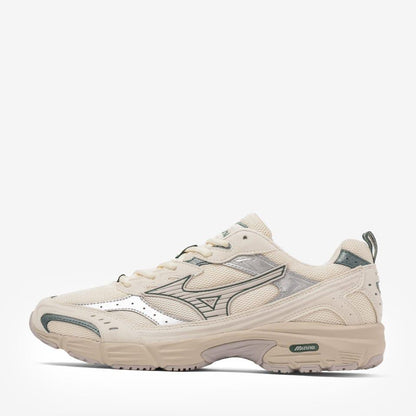 White-Silver - Side - Mizuno Womens-Ladies MXR Casual Trainers