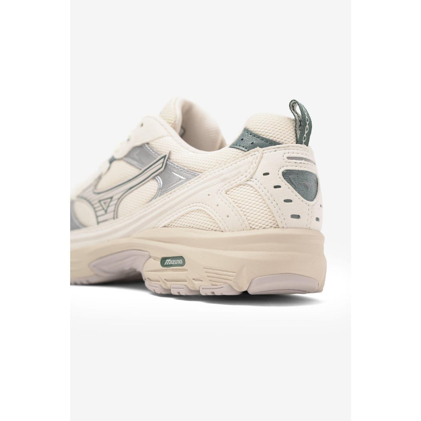 White-Silver - Pack Shot - Mizuno Womens-Ladies MXR Casual Trainers