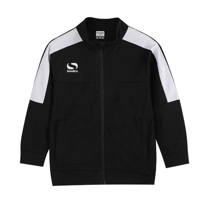 Black-White - Back - Sondico Boys Strike Logo Tracksuit Set