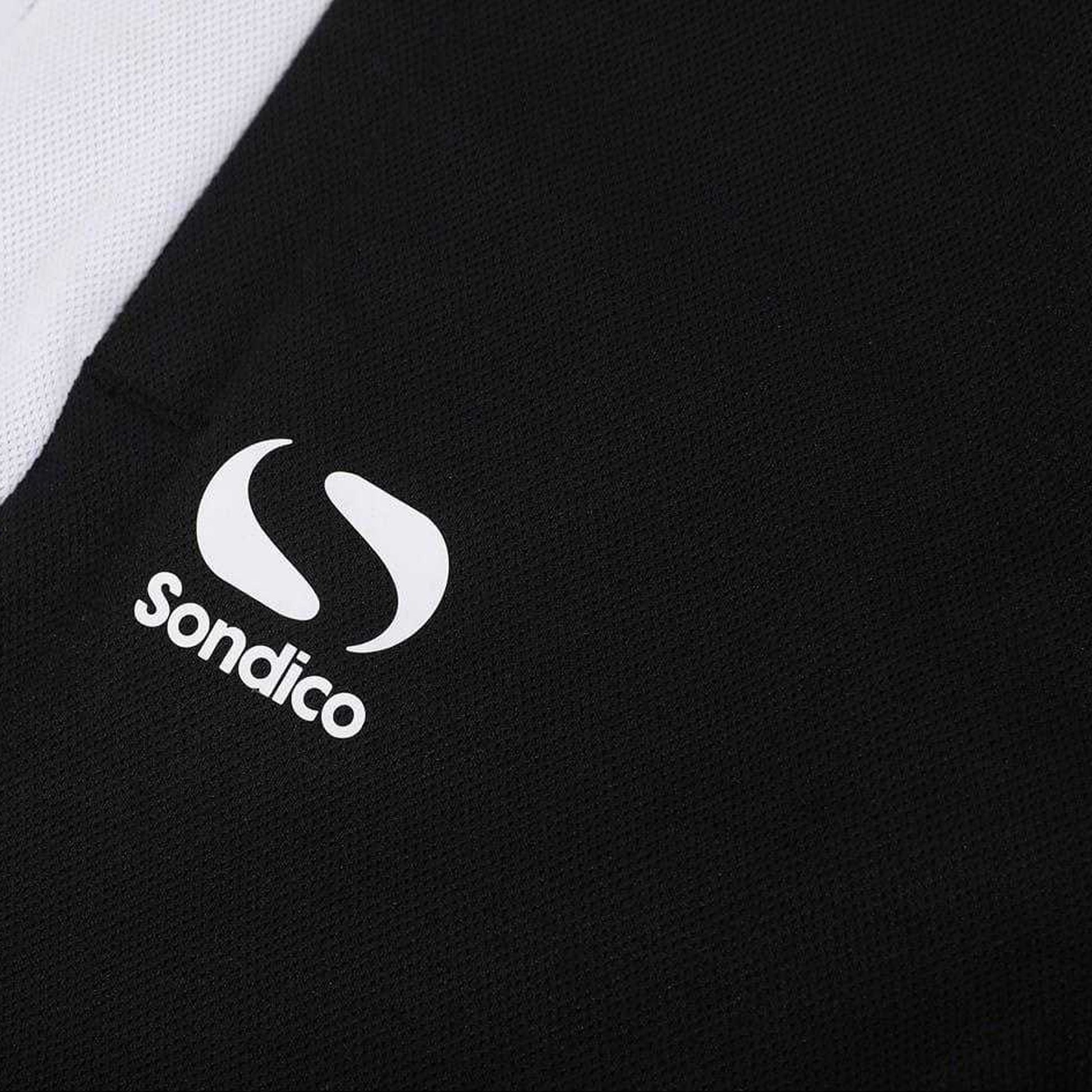 Black-White - Side - Sondico Boys Strike Logo Tracksuit Set