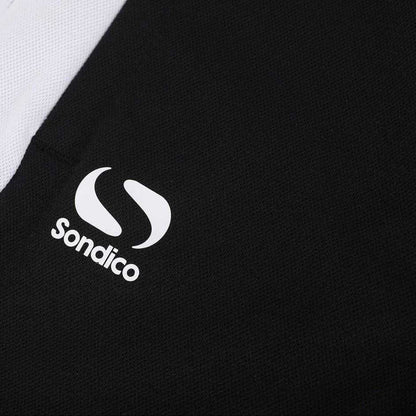 Black-White - Side - Sondico Boys Strike Logo Tracksuit Set
