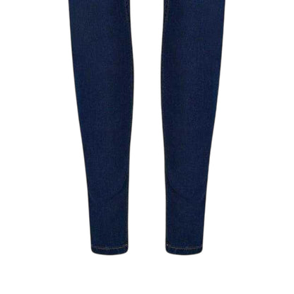 Dark Blue - Side - Vila Womens-Ladies Jeggings