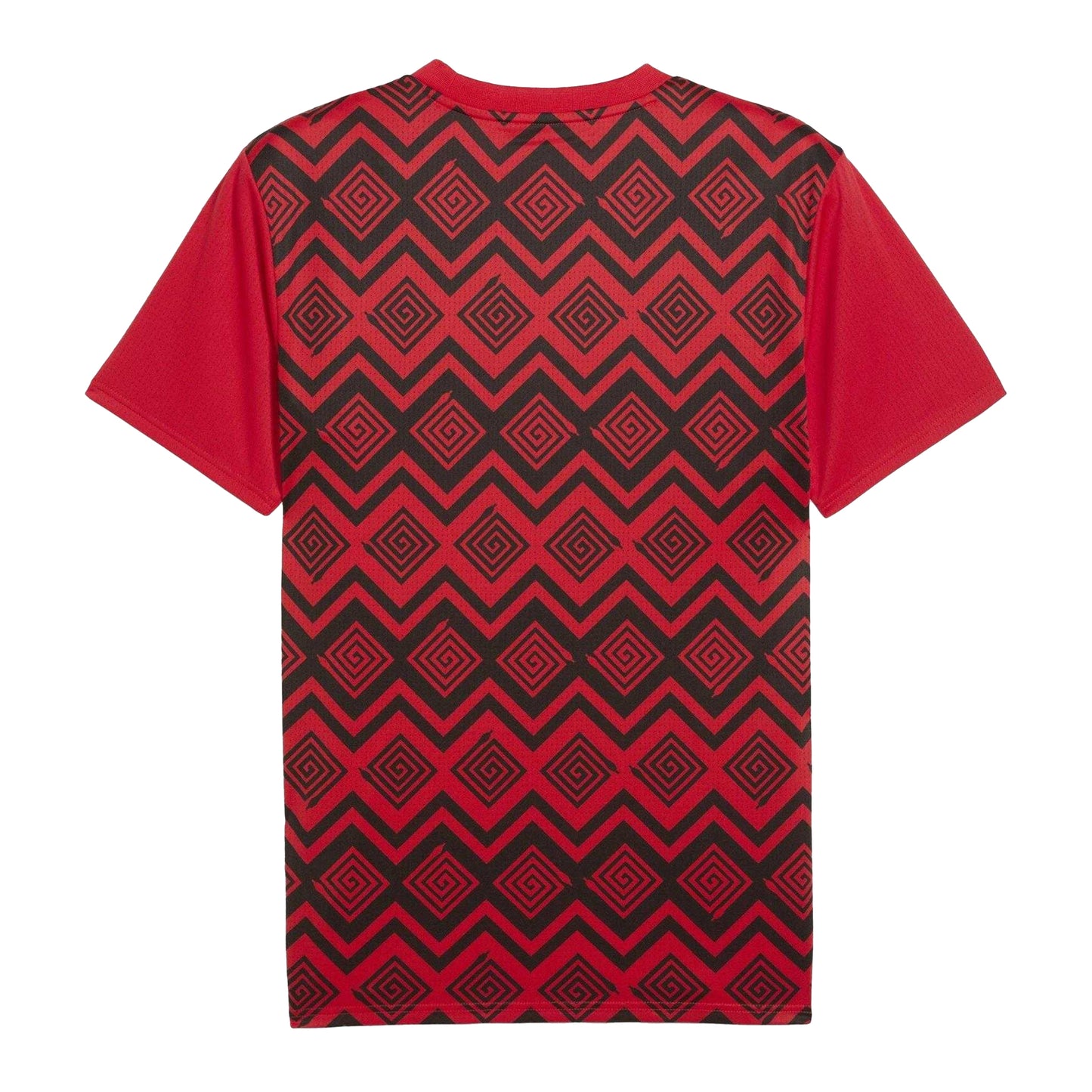 Red - Back - Puma Mens Prematch The Pharaohs Football Shirt