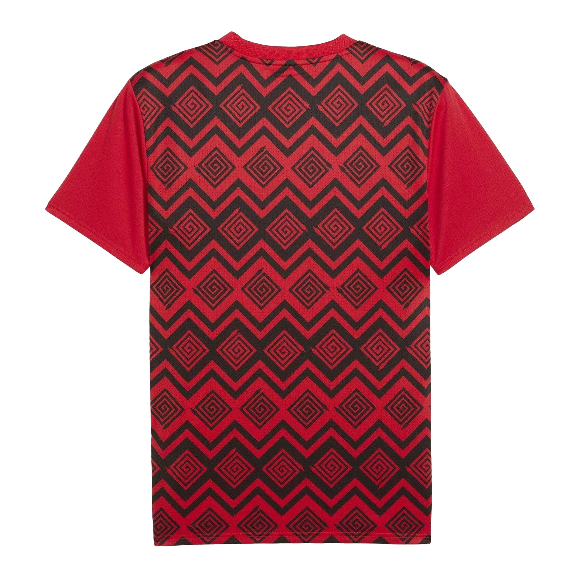 Red - Back - Puma Mens Prematch The Pharaohs Football Shirt