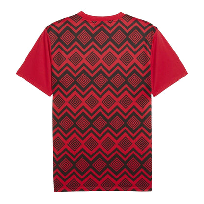 Red - Back - Puma Mens Prematch The Pharaohs Football Shirt