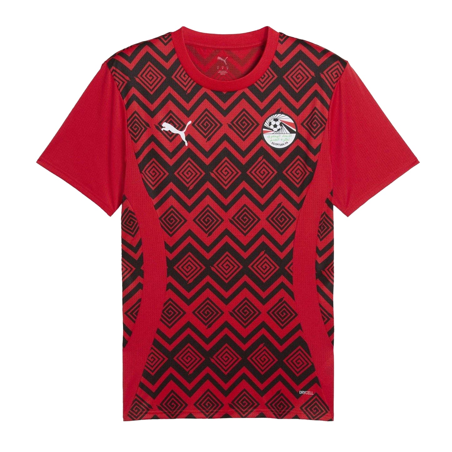 Red - Front - Puma Mens Prematch The Pharaohs Football Shirt