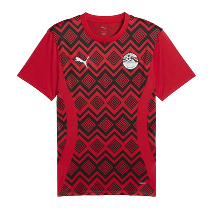 Red - Front - Puma Mens Prematch The Pharaohs Football Shirt