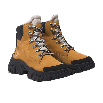 Wheat - Front - Timberland Womens-Ladies Adley Way Nubuck Lace Up Hiking Boots