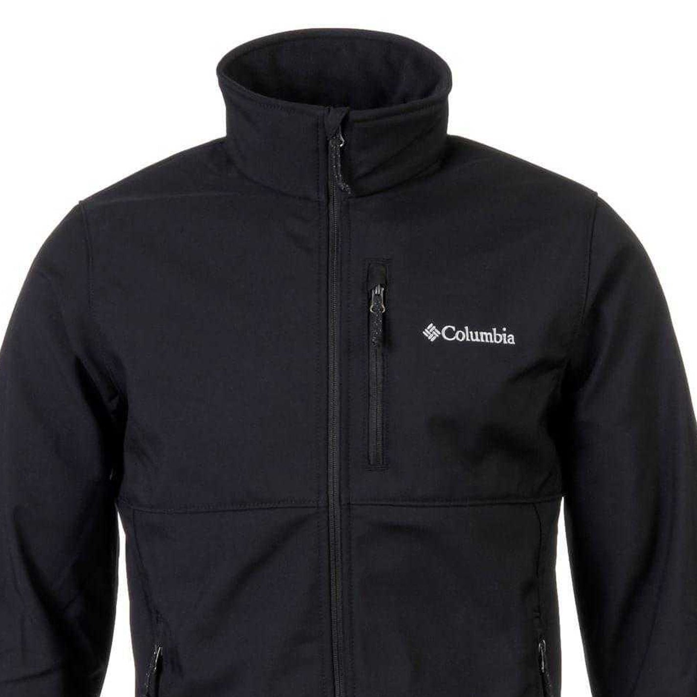 Black - Side - Columbia Mens Ascender Water Resistant Soft Shell Jacket