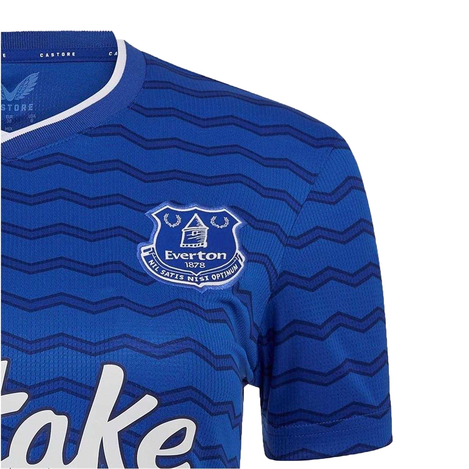 Blue - Side - Castore Unisex Adult 2025-2026 Everton FC Football Shirt