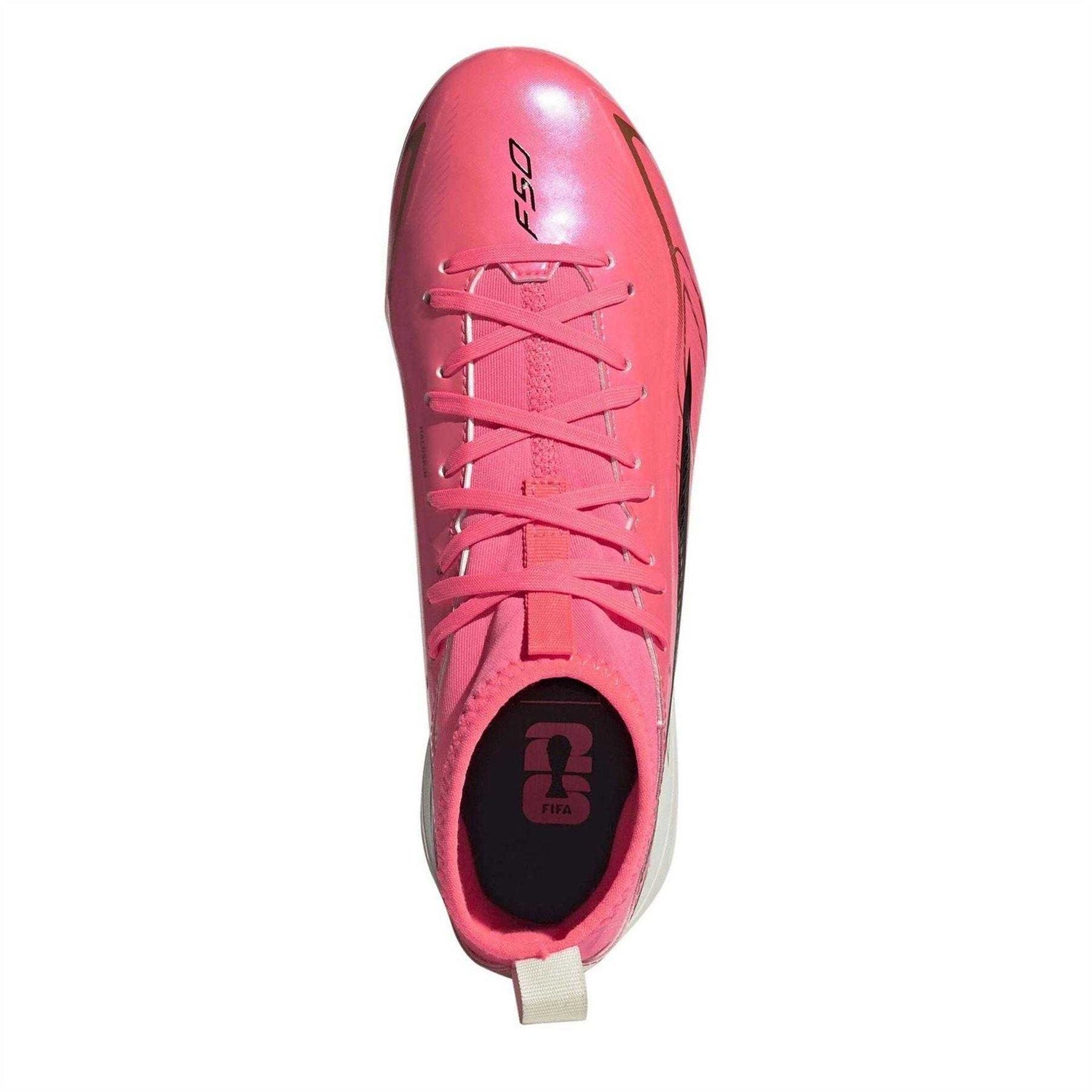 Cupcake Pink - Lifestyle - Adidas Childrens-Kids F50 League Print Firm Ground Football Boots