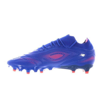 Blue-Red - Back - New Balance Mens Tekela Academy Firm Ground Football Boots