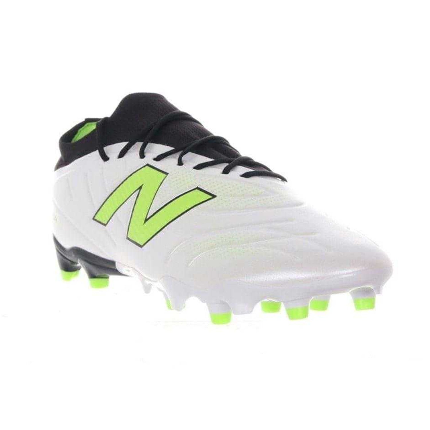 White-Green - Pack Shot - New Balance Mens Tekela Academy Firm Ground Football Boots
