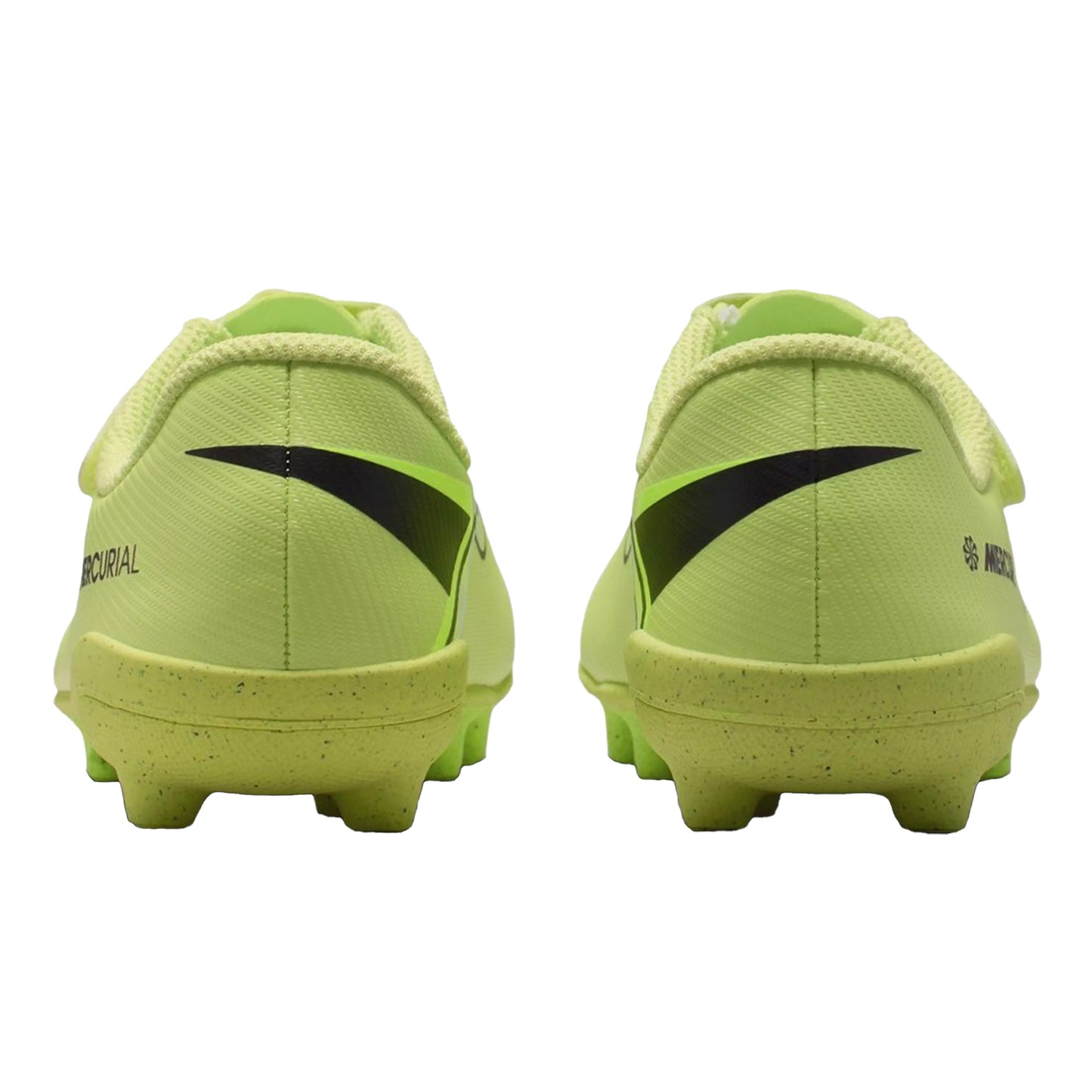 Volt-Crimson - Back - Nike Childrens-Kids Mercurial Firm Ground Football Boots
