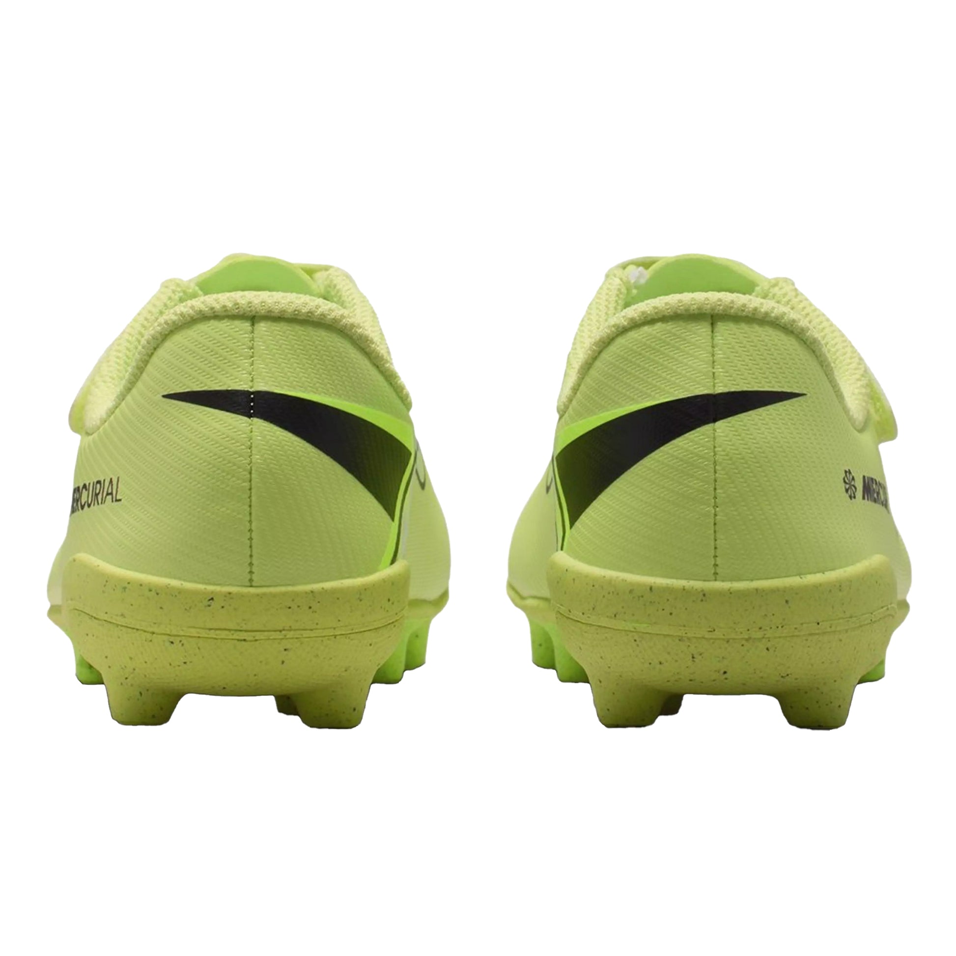 Volt-Crimson - Back - Nike Childrens-Kids Mercurial Firm Ground Football Boots