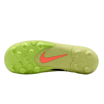 Volt-Crimson - Pack Shot - Nike Childrens-Kids Mercurial Firm Ground Football Boots