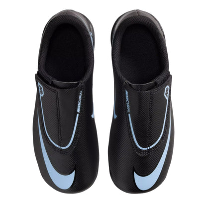 Black-Blue - Lifestyle - Nike Childrens-Kids Mercurial Firm Ground Football Boots