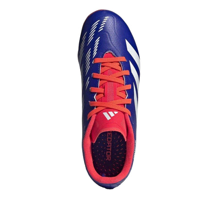 Blue-White-Red - Lifestyle - Adidas Childrens-Kids Predator League Firm Ground Football Boots