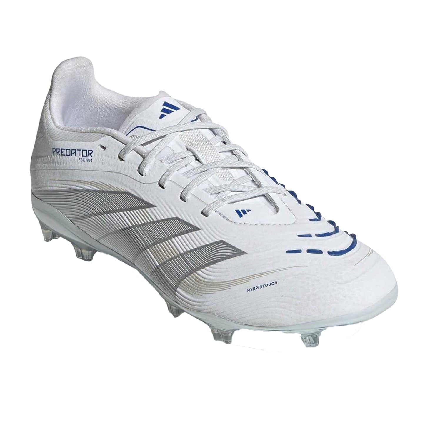 White - Pack Shot - Adidas Childrens-Kids Predator Elite Firm Ground Football Boots