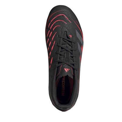 Black-Grey - Lifestyle - Adidas Childrens-Kids Predator Elite Firm Ground Football Boots