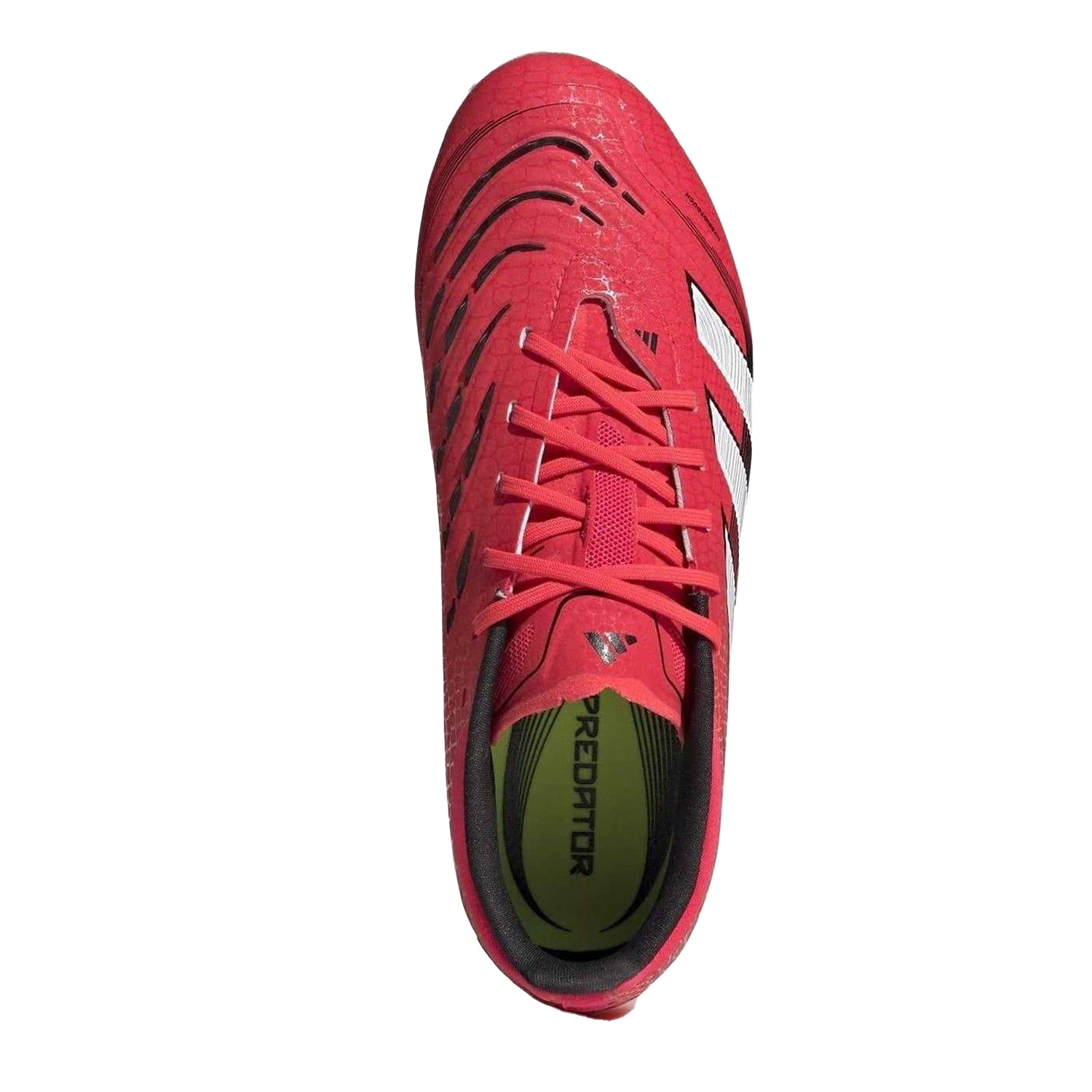Red-White - Lifestyle - Adidas Childrens-Kids Predator Elite Firm Ground Football Boots