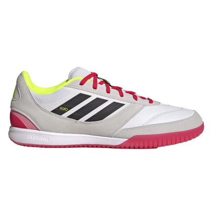 White-Red - Front - Adidas Mens Sala Leather Futsal Football Boots
