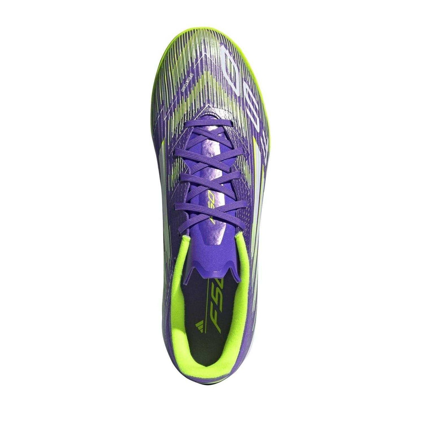 Purple-White - Lifestyle - Adidas Mens F50 League Artificial Ground Football Boots