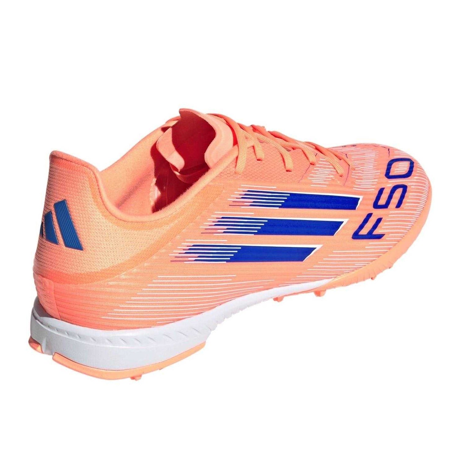 Orange-Blue - Back - Adidas Mens F50 League Artificial Ground Football Boots