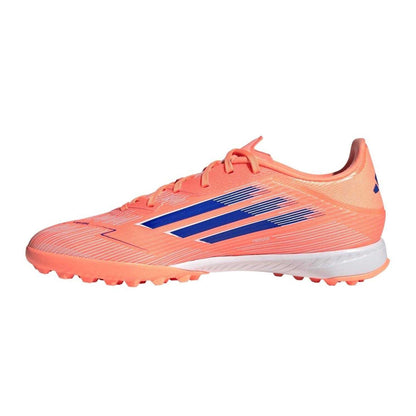 Orange-Blue - Side - Adidas Mens F50 League Artificial Ground Football Boots