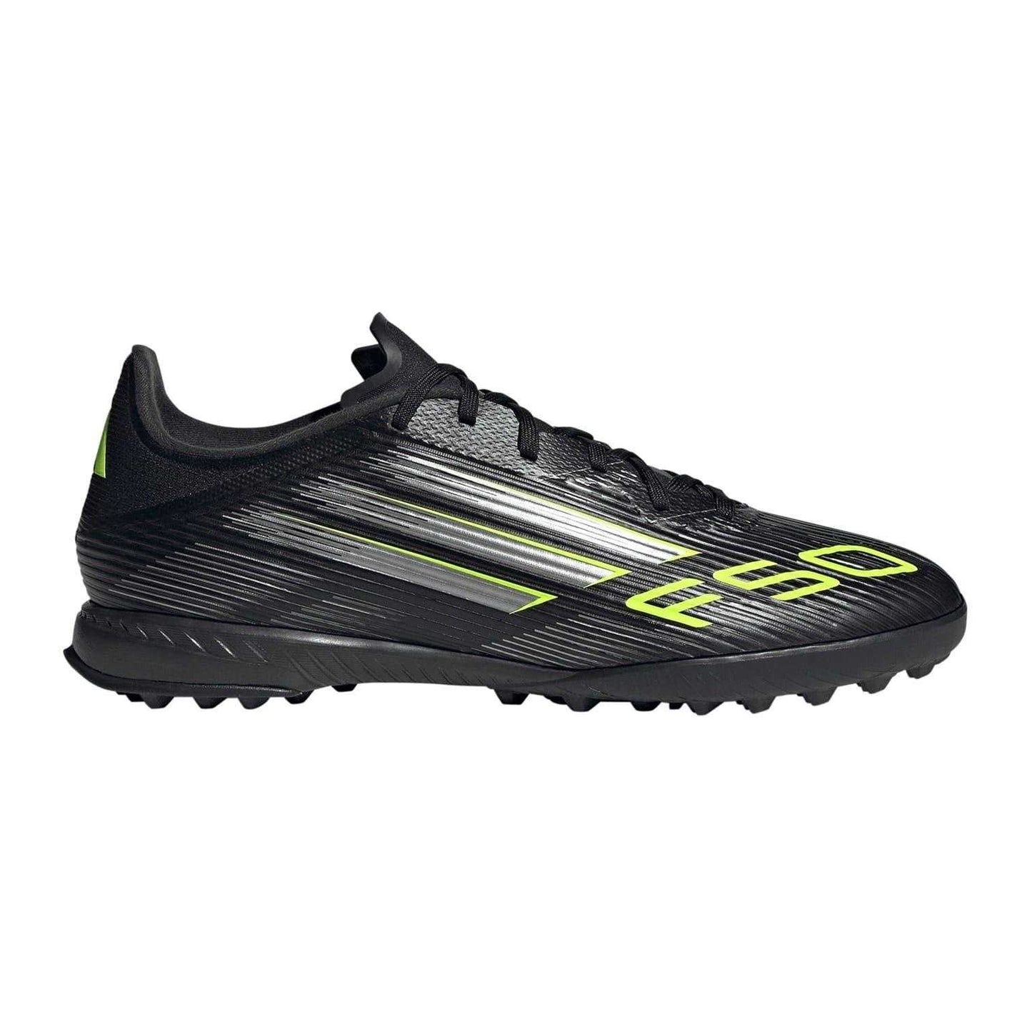 Black-Lemon - Front - Adidas Mens F50 League Artificial Ground Football Boots