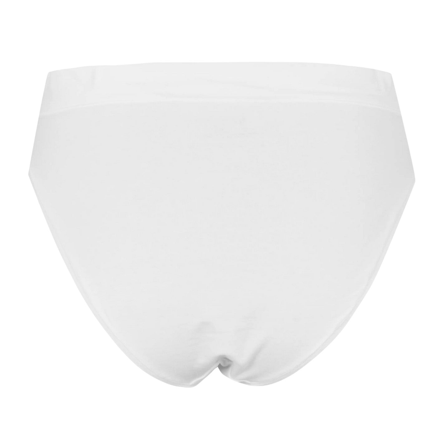Cloud White - Back - Ralph Lauren Womens-Ladies High Leg Briefs