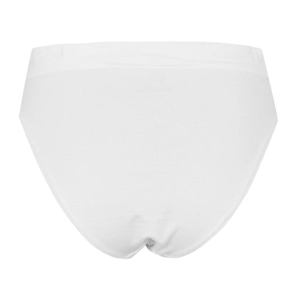 Cloud White - Back - Ralph Lauren Womens-Ladies High Leg Briefs