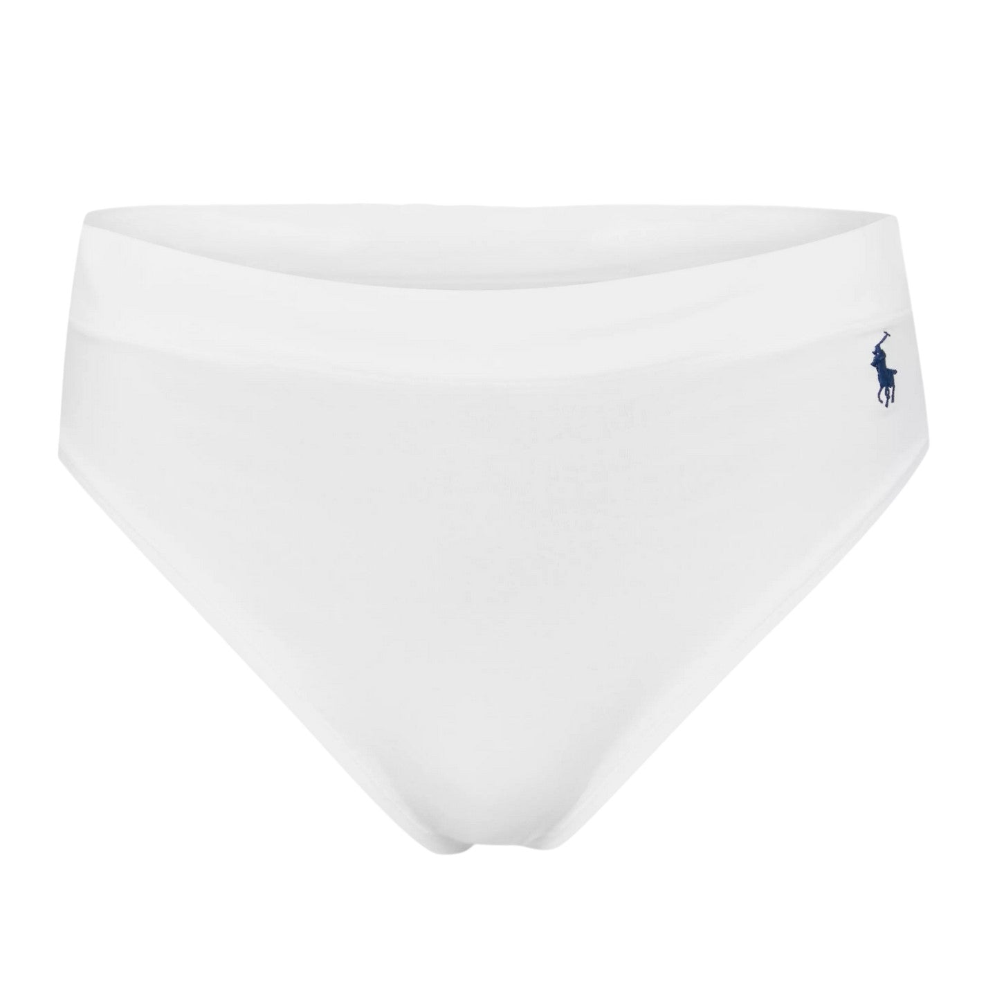 Cloud White - Front - Ralph Lauren Womens-Ladies High Leg Briefs