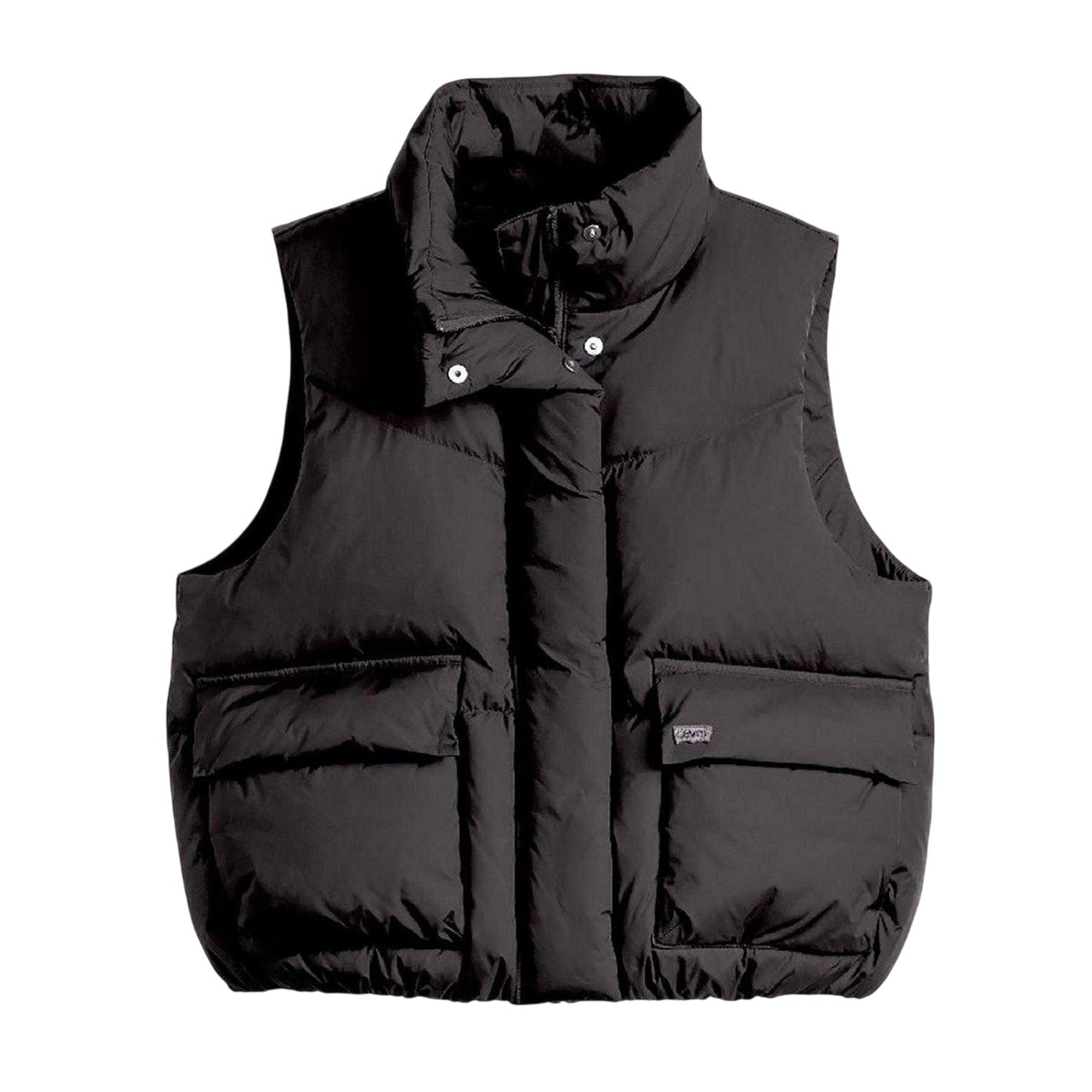 Caviar - Front - Levis Womens-Ladies Bubble Western Gilet