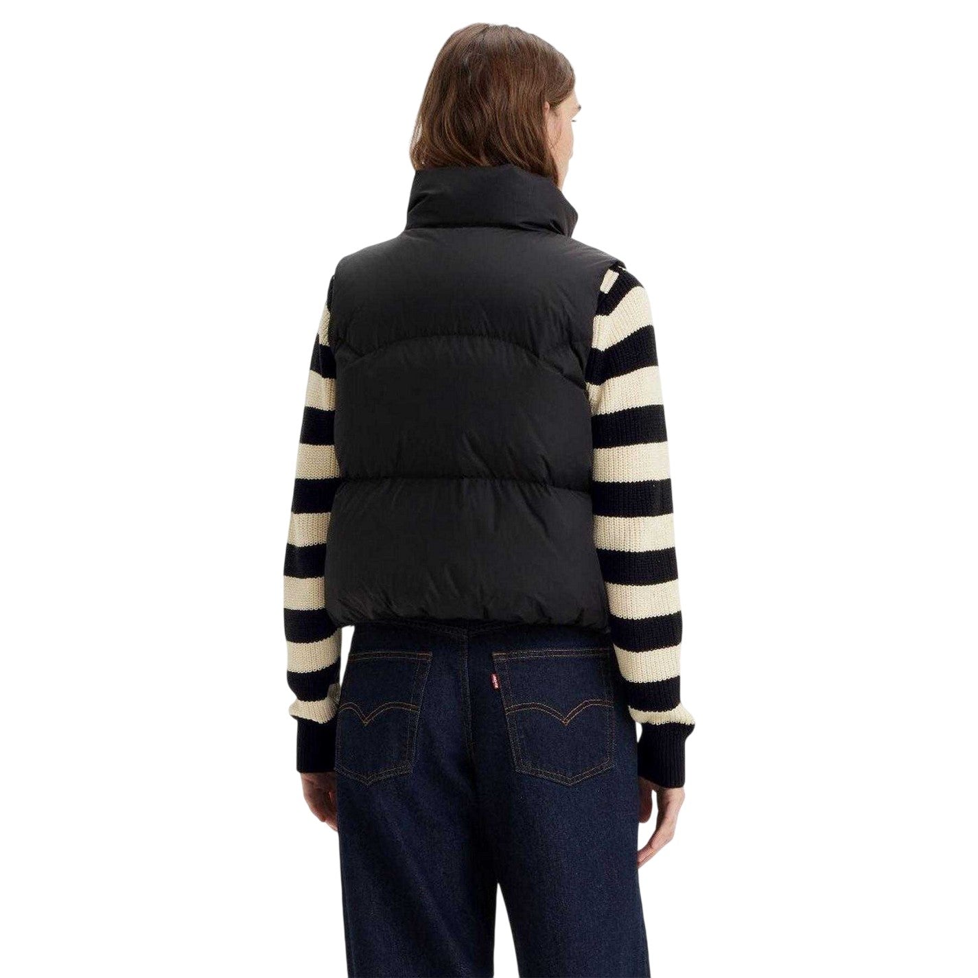Caviar - Back - Levis Womens-Ladies Bubble Western Gilet