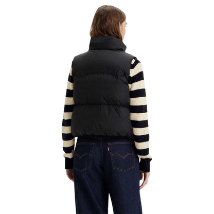 Caviar - Back - Levis Womens-Ladies Bubble Western Gilet