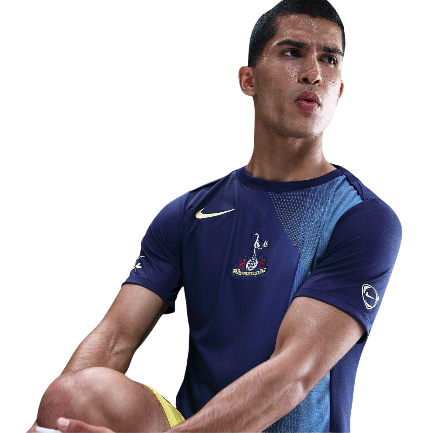 Blue-Yellow - Side - Nike Unisex Adult Third Tottenham Hotspur FC Football Shirt