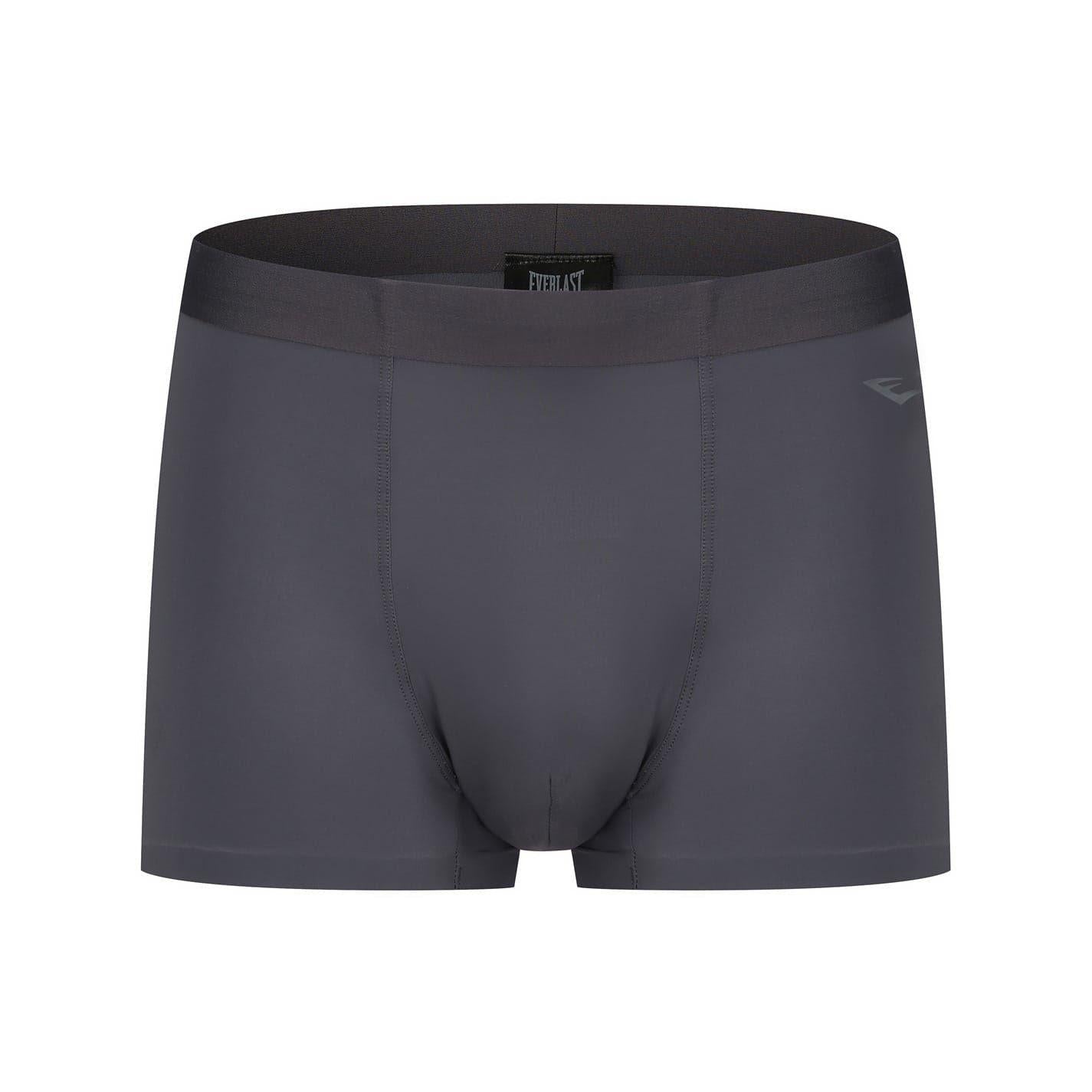 Black-White-Grey Melange - Lifestyle - Everlast Mens Boxer Shorts (Pack of 3)
