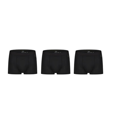 Black - Front - Everlast Mens Boxer Shorts (Pack of 3)