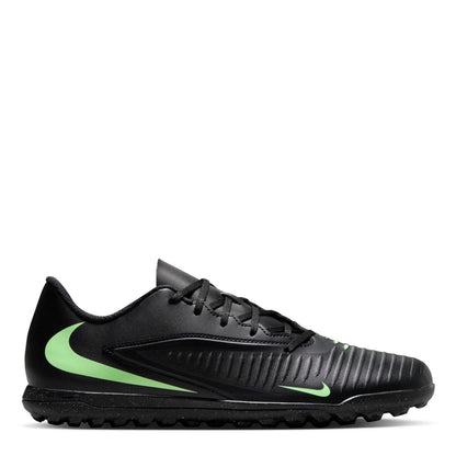 Black-Green - Front - Nike Unisex Adult Phantom 6 Flat Football Boots